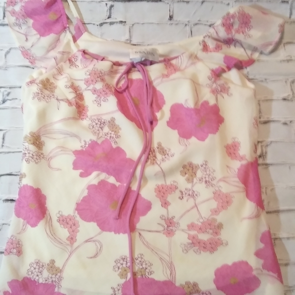 SSADA FASHION short sleve flowered casual … - Picture 2 of 11